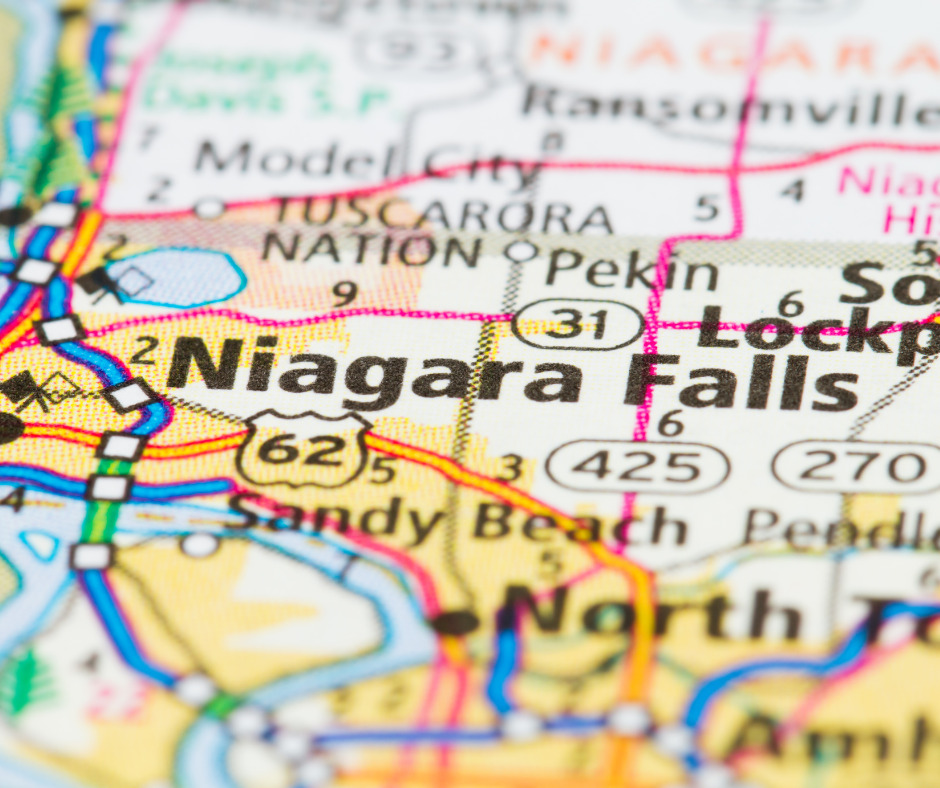 Tony Rupp speaks to WIVB about Niagara Falls Cop- Niagara Falls Map - Rupp Pfalzgraf - Civil Rights - People at Law