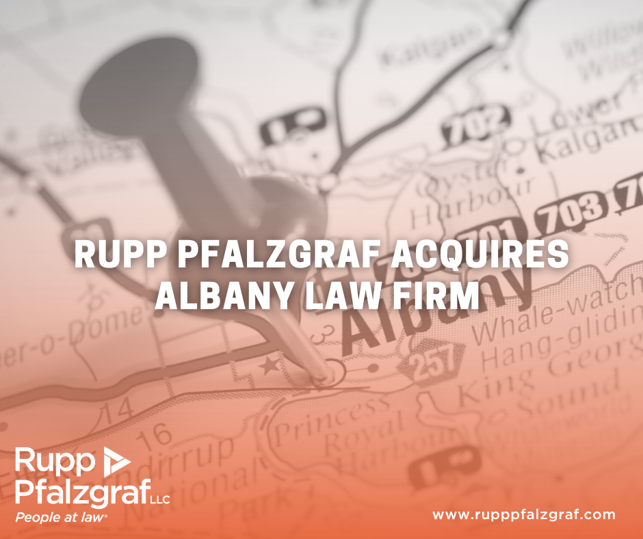 Rupp Pfalzgraf Acquires Albany Law Firm - People at Law