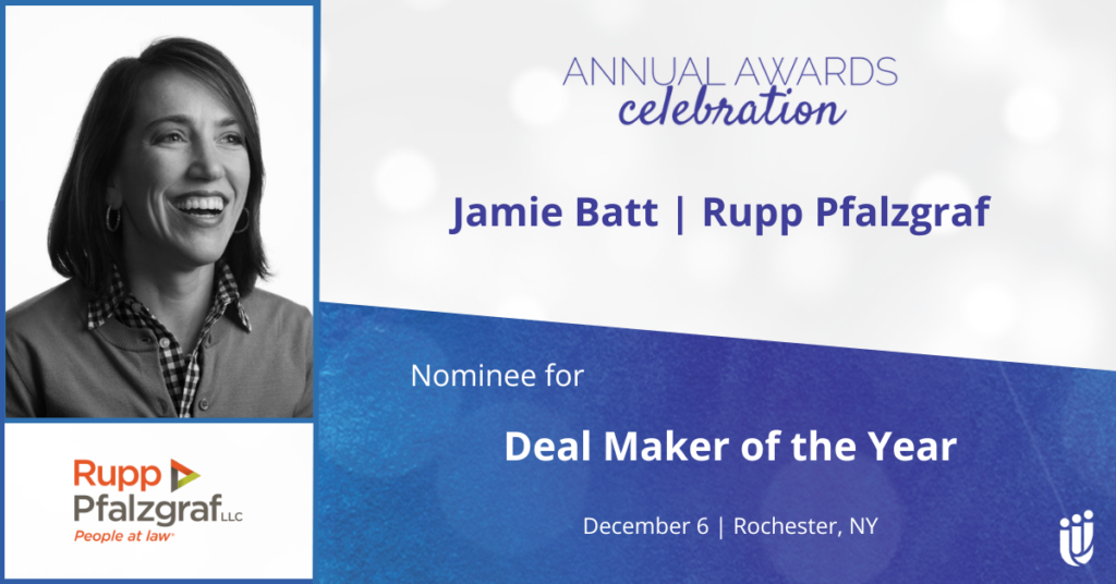 Dealmaker of the Year - Jamie Batt - Rupp Pfalzgraf - People at Law