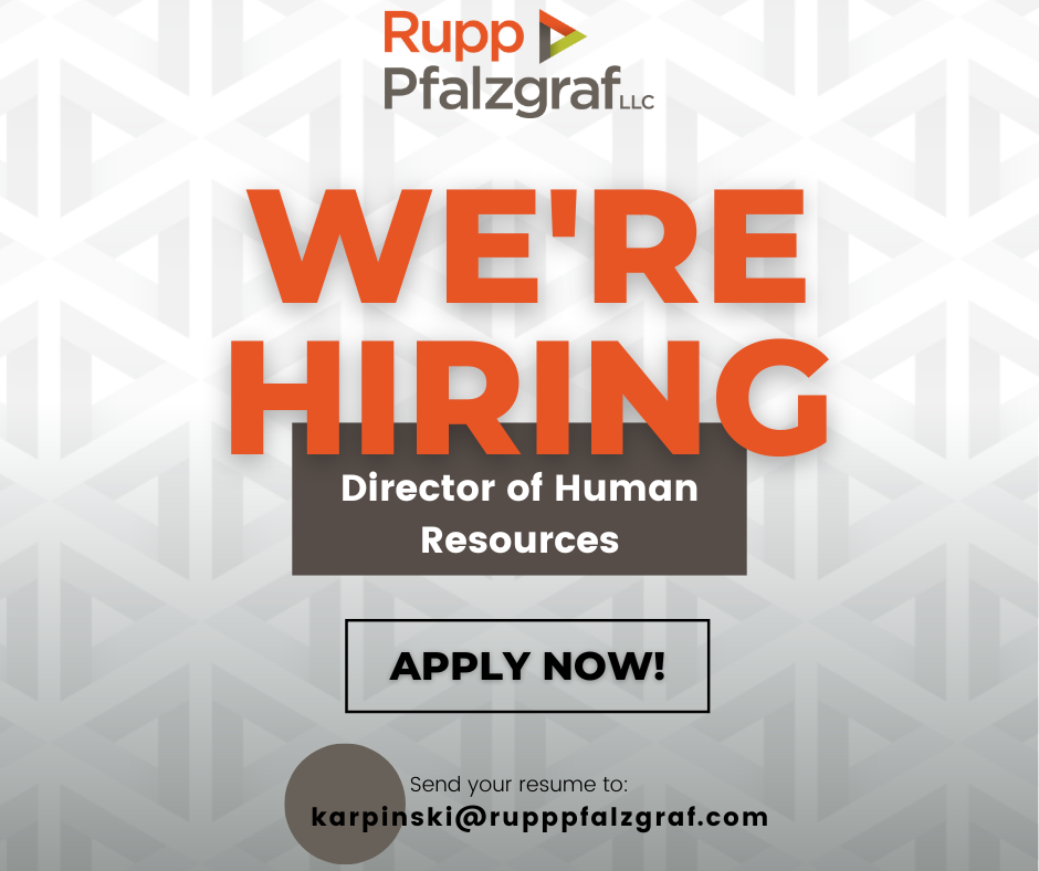 Now hiring: Director of human resources - rupp pfalzgraf