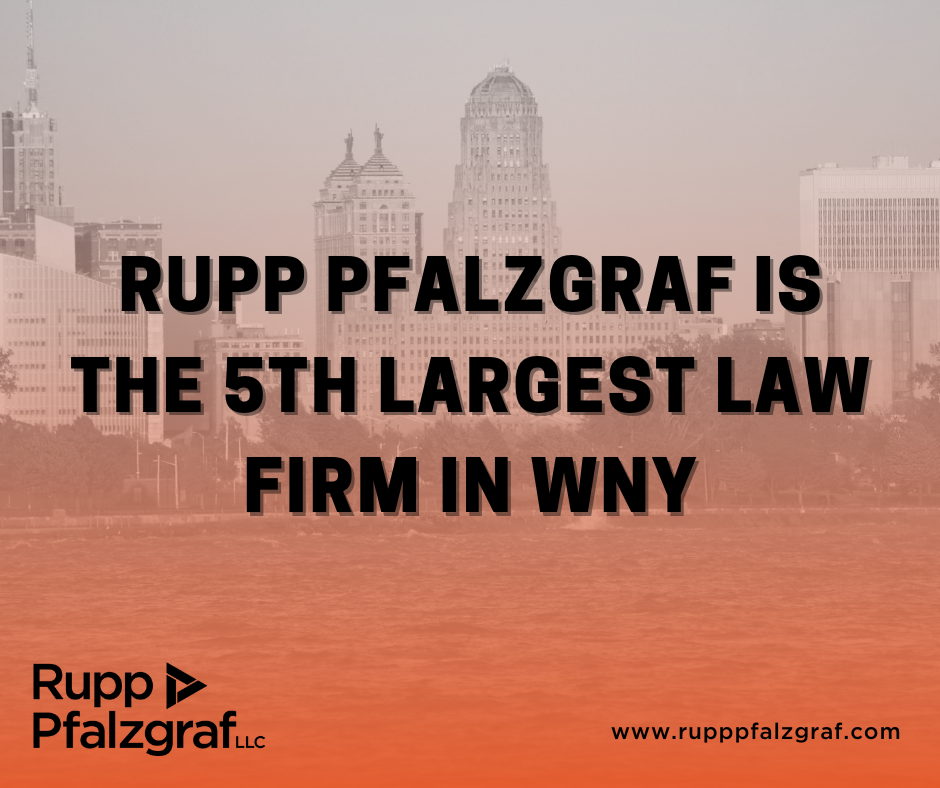 Rupp Pfalzgraf is the 5th Largest Law Firm in WNY - Rupp Pfalzgraf - People at Law