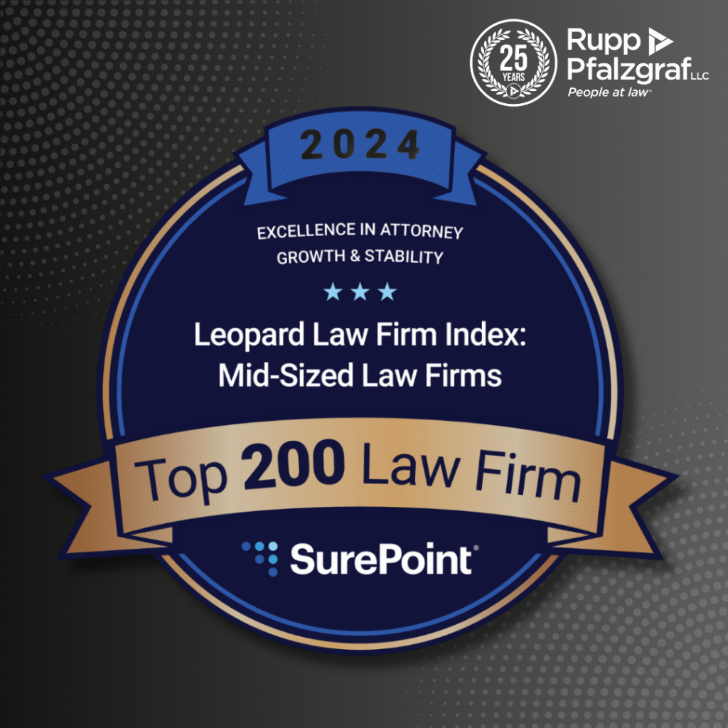 Surepoint's Law Firm Index Mid-Sized 200 - Rupp Pfalzgraf
