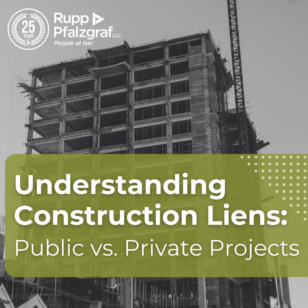 Understanding Construction Liens: Public vs Private Projects