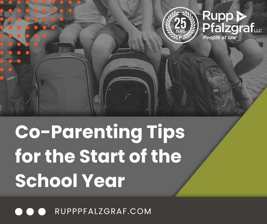 Co-Parenting Tips for the Start of the School Year