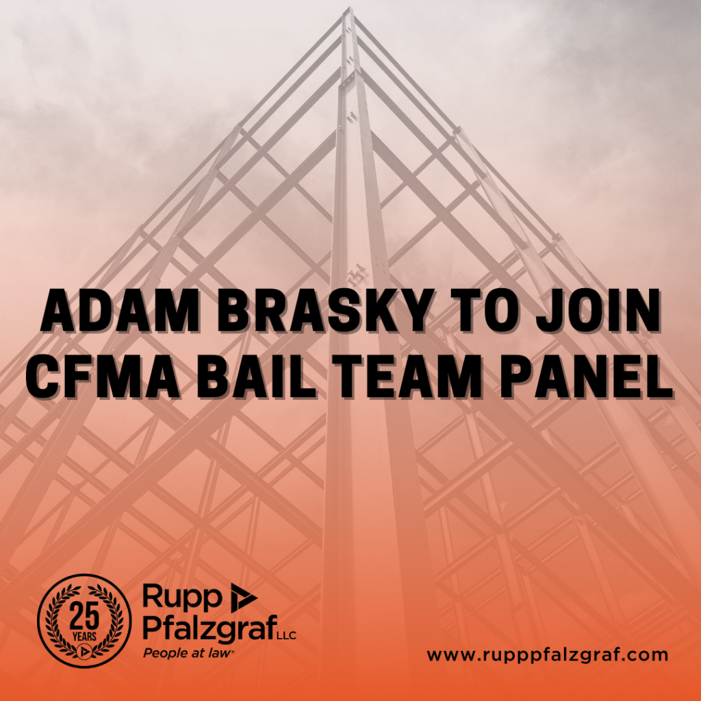 Adam Brasky to Join CFMA BAIL Team Panel