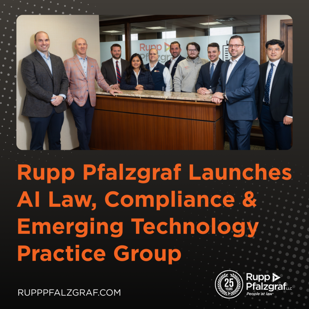 Rupp Pfalzgraf Launches AI Law, Compliance & Emerging Technology Practice