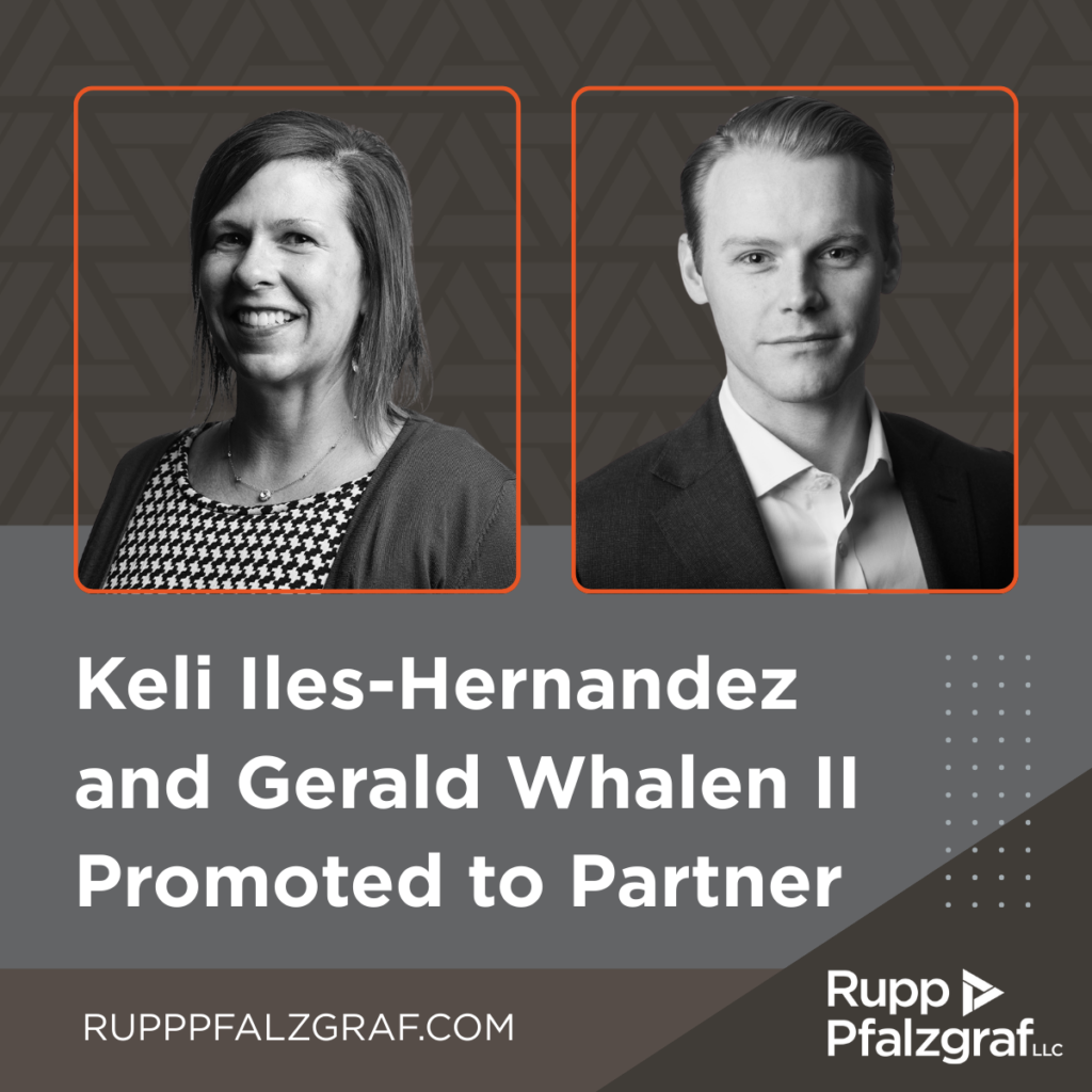 Keli Iles-Hernandez and Gerald Whalen Promoted to Partner