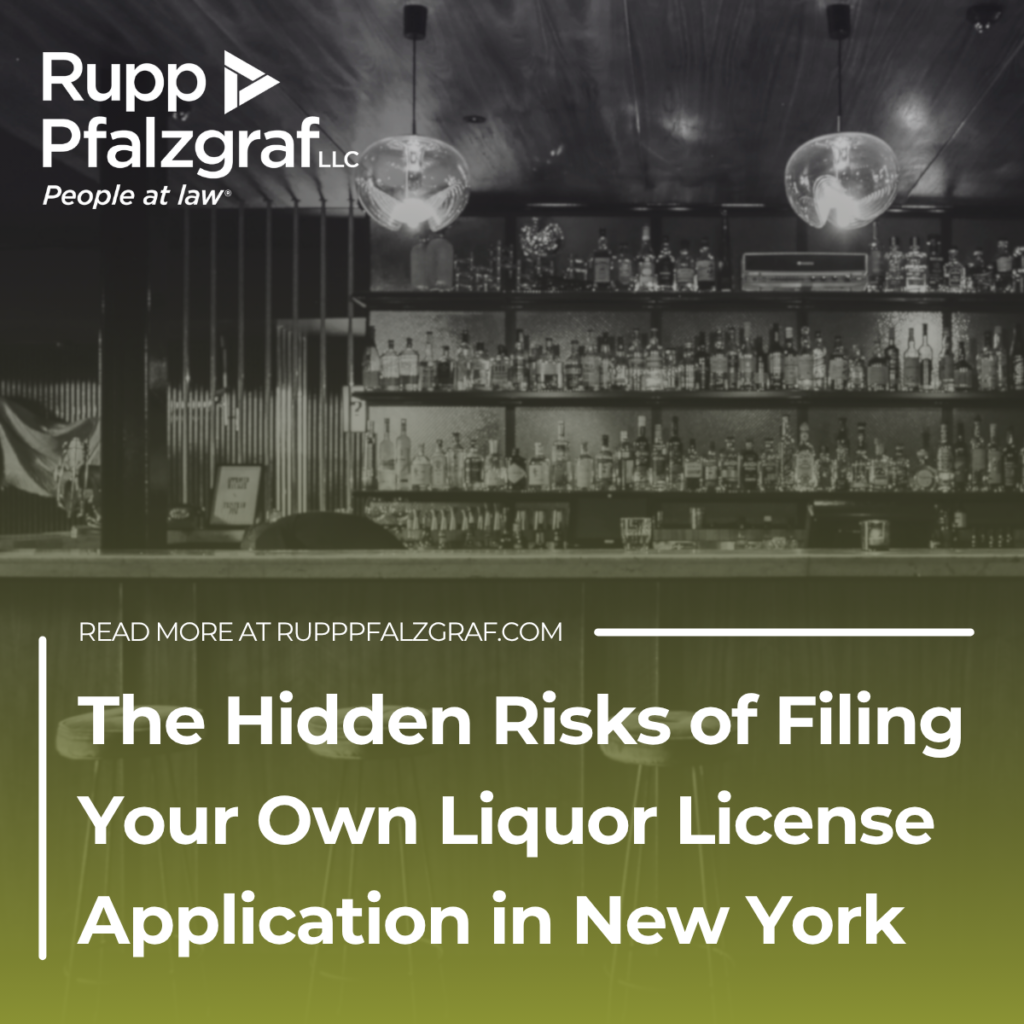 The Hidden Risks of Filing Your Own Liquor License Application in New York